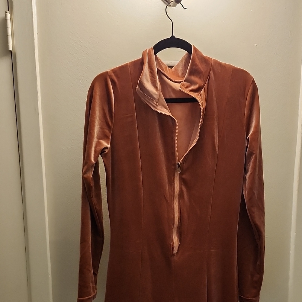 Never Worn Elegant Velvet Blush Pink Jumper